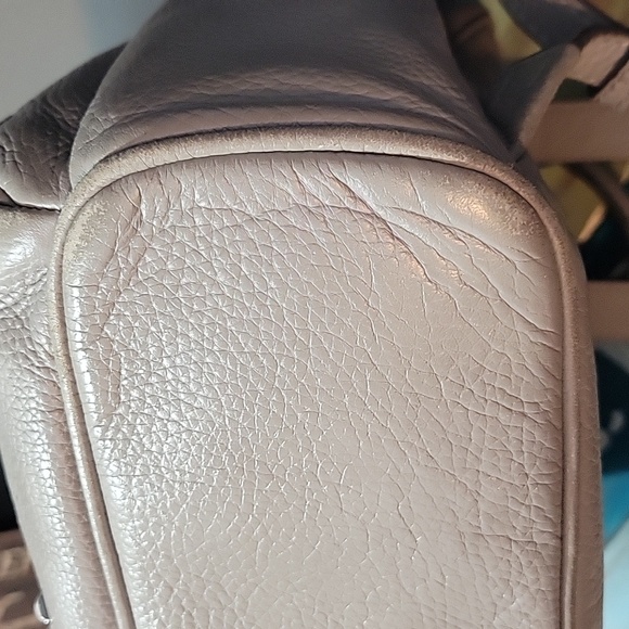 Michael Kors Light Gray Studded Backpack main image 7